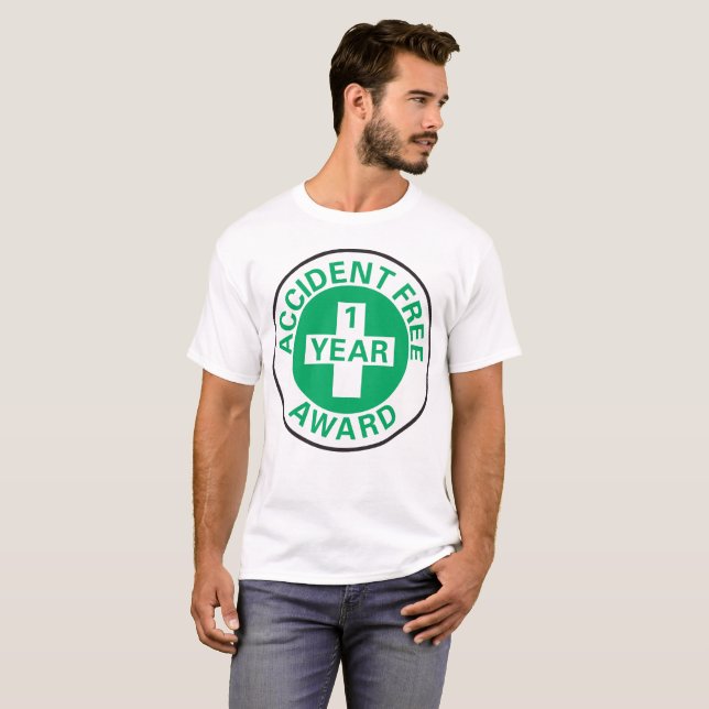 Camiseta Prêmio sem acidentes (Frente Completa)