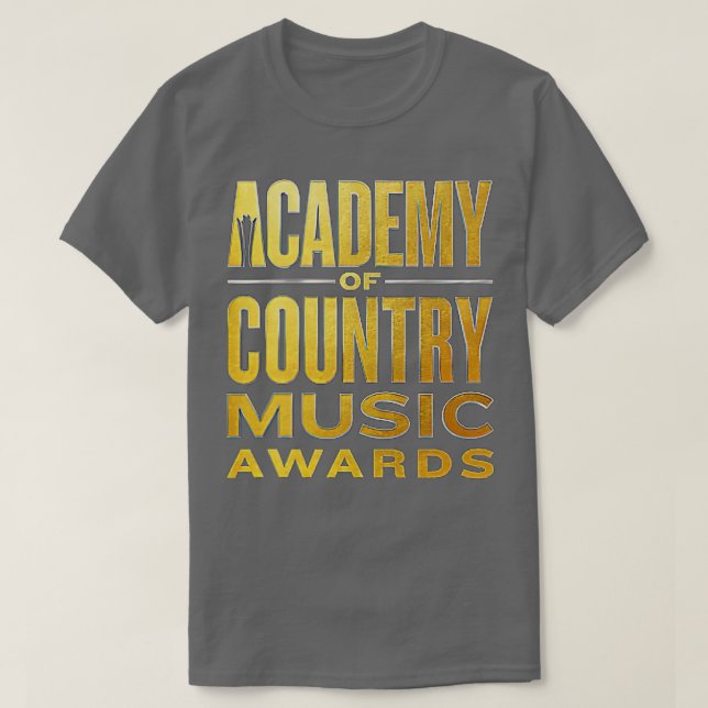 Camiseta Prêmios da Academia de Música country (Frente do Design)