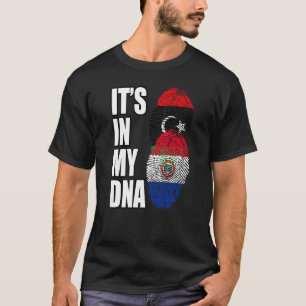 Camiseta Premiu Bandeira do Patrimônio de DNA Misto Paragua