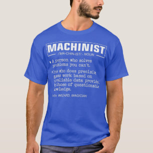Camiseta Premium de definição de máquina engraçada