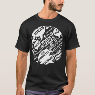 Camiseta Premium Gráfico de Marketing Engraçado