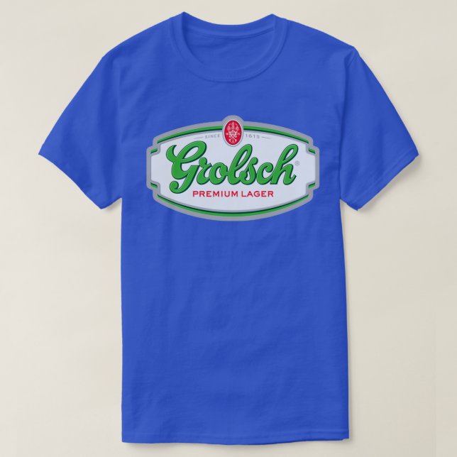 Camiseta Premium Green Grolsch Lager  (Frente do Design)