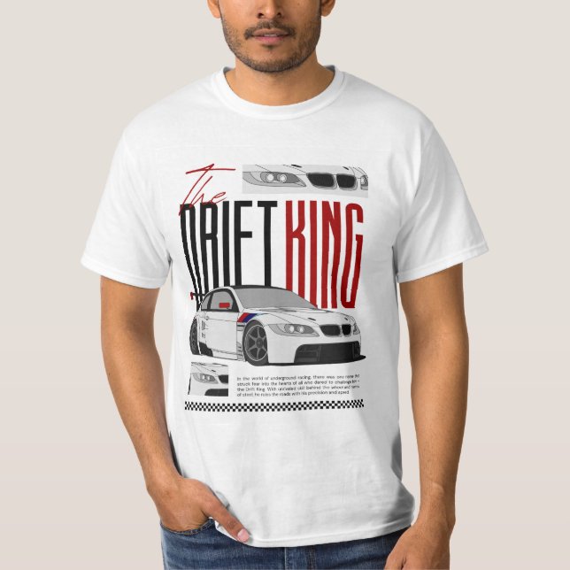 Camiseta Premium Quality Men's Graphic Tee (Frente)