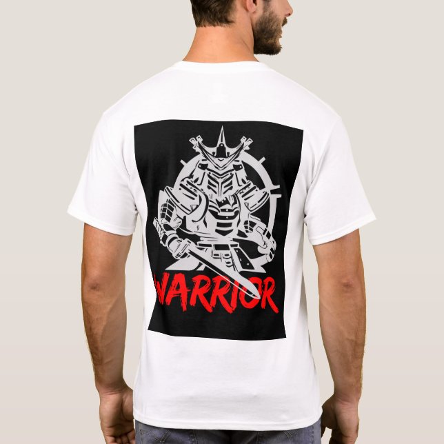 Camiseta Premium Samurai Warrior | Japa tradiciona (Verso)