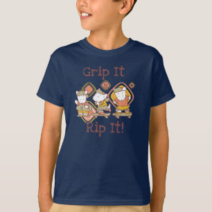 Camiseta Prenda-o e rasgue-o que Skateboarding