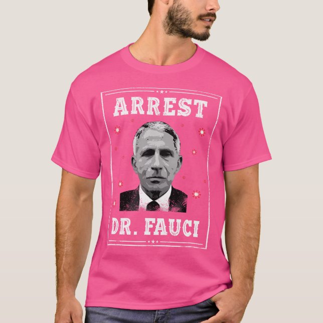 Camiseta Prendam o Dr. Fauci (Frente)
