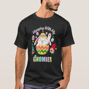 Camiseta Prendendo Com Meu Coelho Gnomeu Com Ovos Eas
