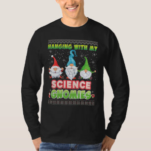 Camiseta Prendendo Com Meus Gnomos De Ciência O Suéro Chris