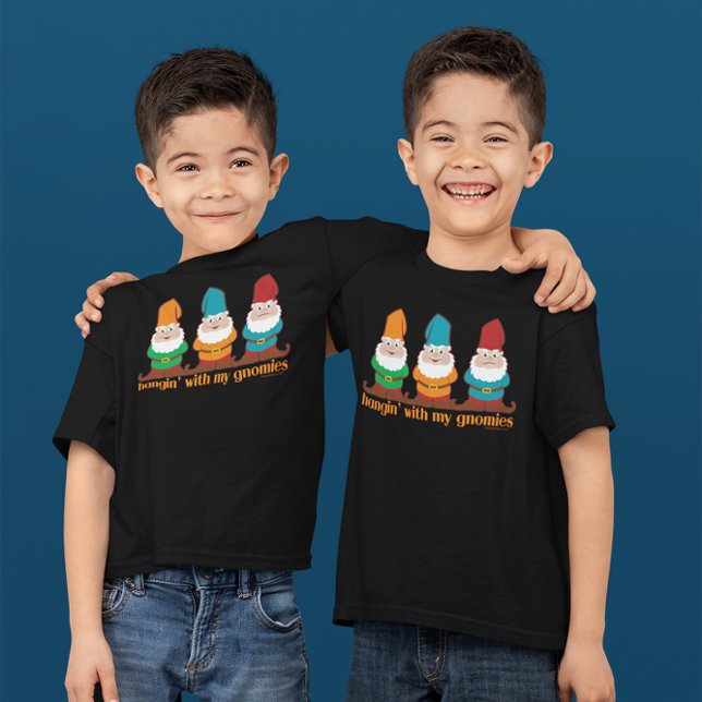 Camiseta Prendendo Com Meus Gnomos Escuros (Criador carregado)