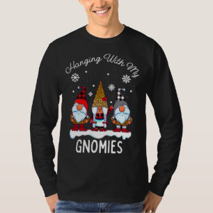 Camiseta Prendendo Com Minha Reindeer Reindeer Antlers Tree