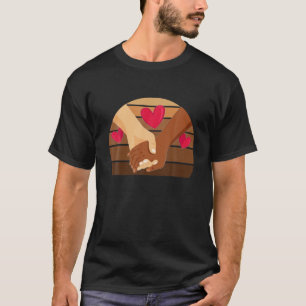 Camiseta Prendendo mãos História Negra Mês BLM Melanin C