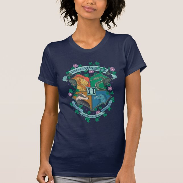 Camiseta Prender Floral HOGWARTS™ (Frente)