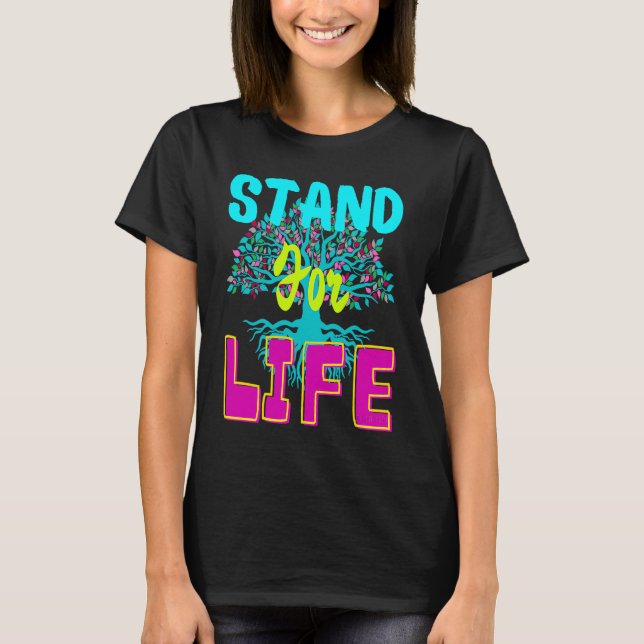 Camiseta PRENDER-SE COM A VIDA DAS Mulheres (Frente)
