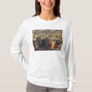 Camiseta Preparação para a exposição do fogo-de-artifí