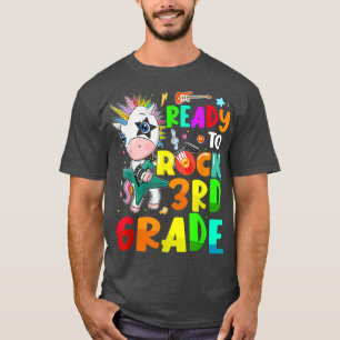 Camiseta Preparado Para Atingir A Magia Do Unicórnio Do 3º 