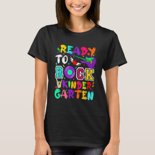 Camiseta Preparado Para Atingir O Primeiro Dia Da Escola