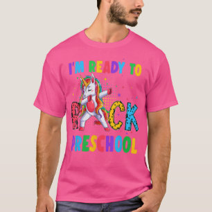 Camiseta Preparado Para Balançar A Dabbing Unicorn De volta