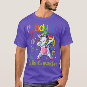Camiseta Preparado Para Balançar O Unicórnio Do Grau 6 De V