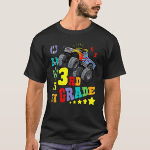 Camiseta Preparado para esmagar caminhões monstruosos de 3º