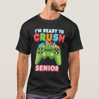 Camiseta Preparado para esmagar o Kid do Console do Video G