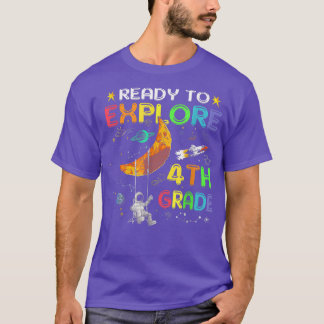 Camiseta Preparado para executar o quarto grau de astronaut