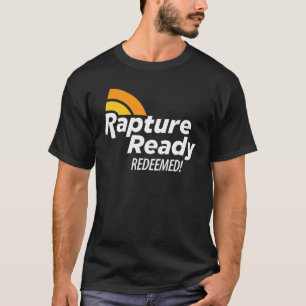 Camiseta Preparado para o Êxtase Texto Branco