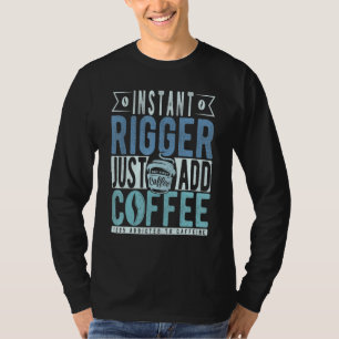 Camiseta Preparador Instantâneo Basta Adicionar Café