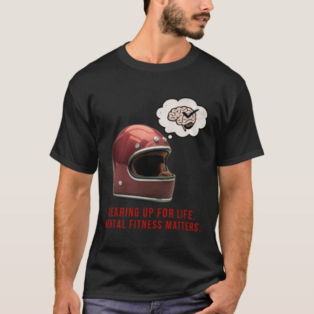 Camiseta Preparando A Vida. Vinheta S Malhação mental (Frente)