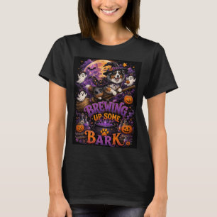 Camiseta Preparando Um Pouco de Casca Australian Shepherd B