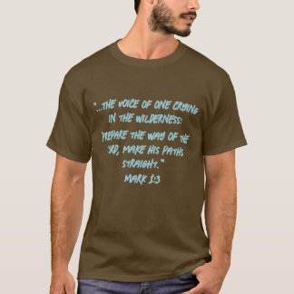 Camiseta Prepare o caminho Mark 1:3