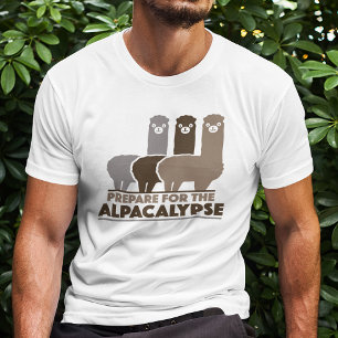Camiseta Prepare para o Alpacalypse