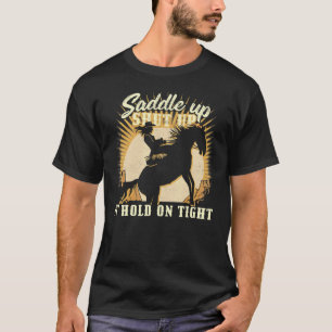 Camiseta Prepare-se, cale-se e segure firme u2013 Cowgirl