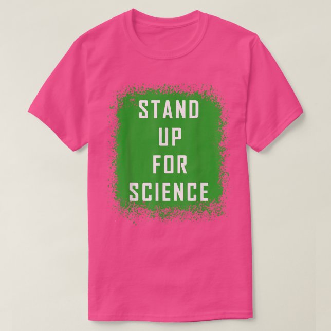 Camiseta Prepare-se para a ciência Acabe com os combustívei (Frente do Design)