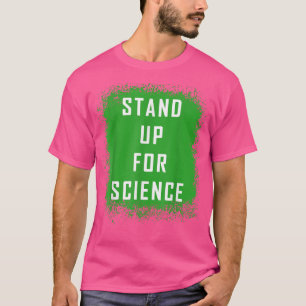 Camiseta Prepare-se para a ciência Acabe com os combustívei