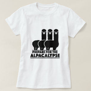 Camiseta Prepare-Se Para O Alpacalipse