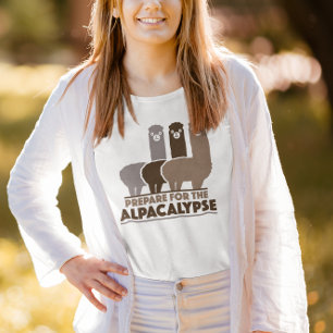 Camiseta Prepare-Se Para O Alpacalipse