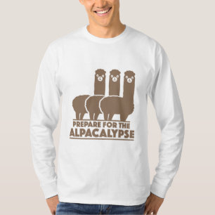 Camiseta Prepare-Se Para O Alpacalipse