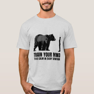 Camiseta Prepare sua mente para se acalmar em todas as situ