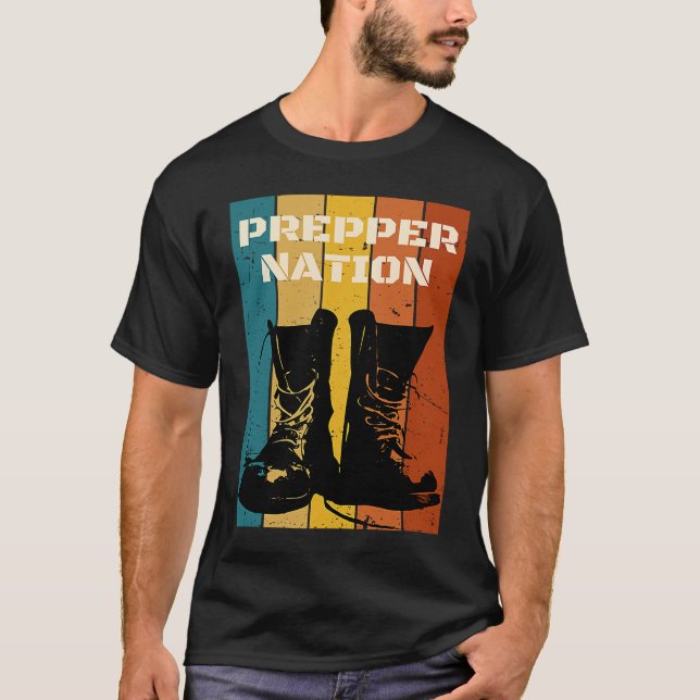 Camiseta Prepper Nation  1 (Frente)