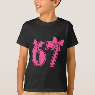 Camiseta Preppy Nk Coquete Laço Renda 67 Seis Sete Meme Mul