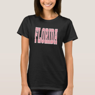 Camiseta Preppy Pink Florida Beach