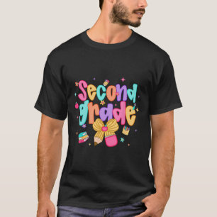 Camiseta Préppy Volta às Aulas 2ª Série Laço Coquette Menin
