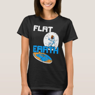 Camiseta Pres da Sociedade Terrestre Plana de Retrô Terrest