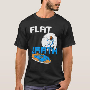 Camiseta Pres da Sociedade Terrestre Plana de Retrô Terrest