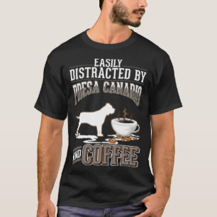 Camiseta Presa Canario E Coffee Dogo Canario