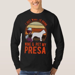 Camiseta Presa Canario E Wine Dogo Canario Presa