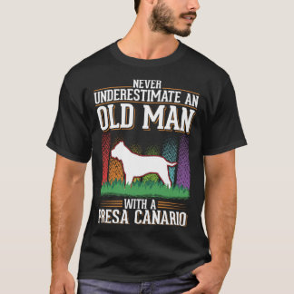 Camiseta Presa Canario Old Man Dogo Canario