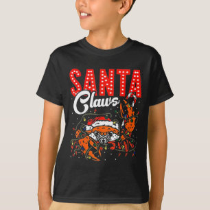 Camiseta Presas de Natal Palhaço Caranguejo Luzes Festa Nat