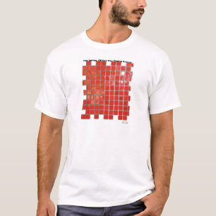 Camiseta Presas Quentes, AR Telhas Vermelhas Presentes Cent