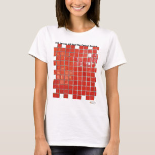 Camiseta Presas Quentes, AR Telhas Vermelhas Presentes Cent